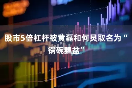 股市5倍杠杆被黄磊和何炅取名为“锅碗瓢盆”