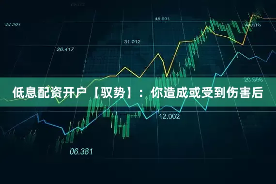 低息配资开户【驭势】：你造成或受到伤害后